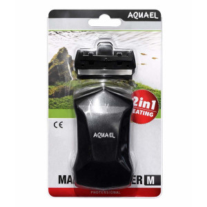 Aquael Algmagnet & Algskrapa - M - 3-8 mm glas