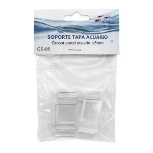Täckglashållare - 5 mm - 4-pack