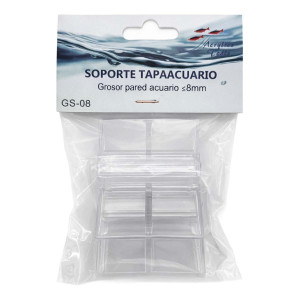 Täckglashållare - 8 mm - 4-pack
