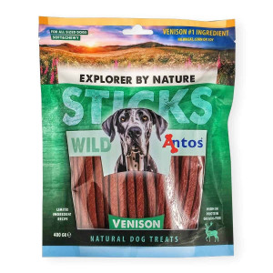 Hundgodis Wild Sticks Venison - 400 g