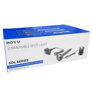 Boyu Dammbelysning med Ljussensor - 3W - 2-pack