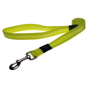 Rogz Utility Koppel - M - Neongul - 16 mm x 140 cm
