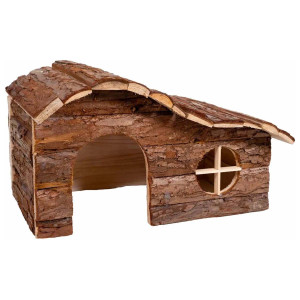 Ozami Natural Wooden House - 31x19x19 cm