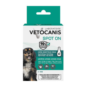 Vetocanis Anti-parasit - Hund - Small - 2x2 ml
