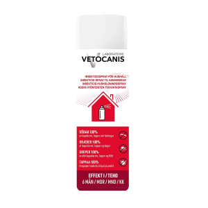 Vetocanis Insekticidspray för hushåll - 250 ml