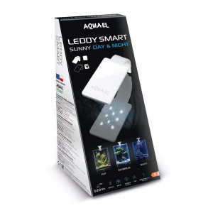 Aquael Leddy Smart - Sunny Day & Night - Svart - LED