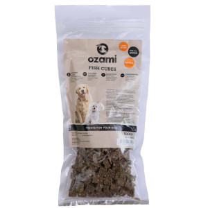 Dog Snack Fish Cubes - 100 g