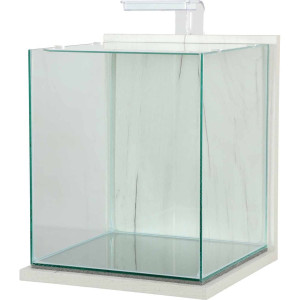 Nanoakvarium - Vitlaserad - 30x30x35 cm - 31 liter