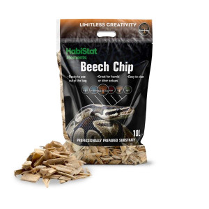 HabiStat Beech Chip - Bottensubrat - 10 L