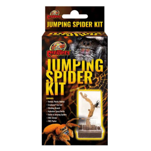 Zoo Med Hoppspindel Kit + Mini Terrarium