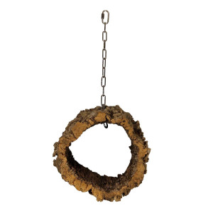 Korkgunga med kedja - ca. 20-25x15 cm