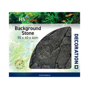 HS Aqua Background Stone - Antracit - 55x60x4 cm