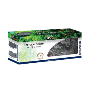 HS Aqua Terrace Stone - Antracit - 39x10x15 cm