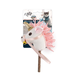 Kattleksak Hobby Horse Silver Rider White - ca. 18 cm
