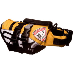 Ezydog Flytväst Micro - Gul - XS - 26-35 cm -