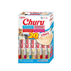 Churu Cat Seafood Varieties - 20 st