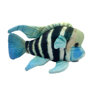 Gosedjur Frontosa Ciklid med sugkopp - 30 cm