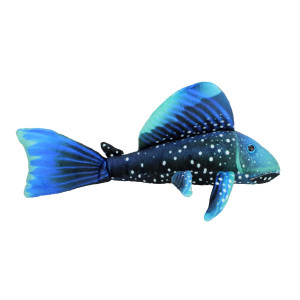 Gosedjur Blue Phantom med sugkopp - 30 cm