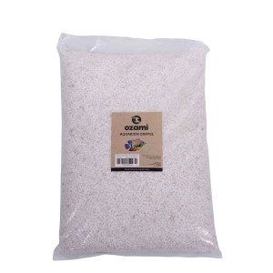 Akvariegrus - Vit - 3-4 mm - 10 kg