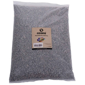 Akvariegrus - Svart & Vit - 4-6 mm - 10 kg