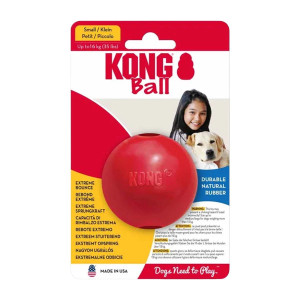 Kong Ball with Hole - S - Ø6,5 cm