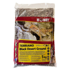 Hobby Terrano Black Desert Ground - Bottensubstrat - 5 kg