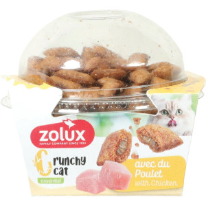 Kattgodis Crunchy Cat - Chicken - 80 g