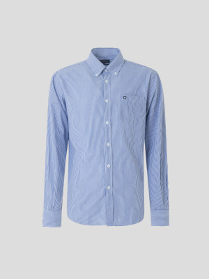 Lion of Porches Camisa de riscas Marinho