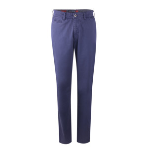 Lion of Porches Calça Chino Slim Fit Azul Arroxeado