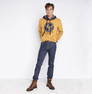 Lion of Porches Jeans Denim Azul Indigo