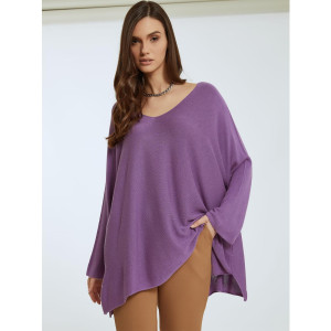 Celestino Oversized μπ??ύζα ?επτής π?έξης - Μωβ - Grootte: One Size - θη?υκός