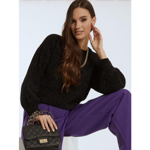 Celestino Chenille π?υ?όβερ - Μαυρ? - Grootte: One Size - θη?υκός