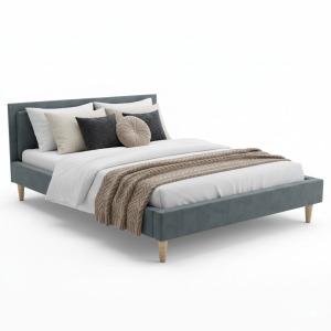Łóżko tapicerowane 120x 200Comfort Line Pro Szare