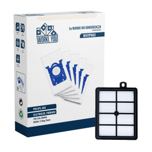 Worki + filtr do Philips S-Bag Classic Performer Electrolux Clario