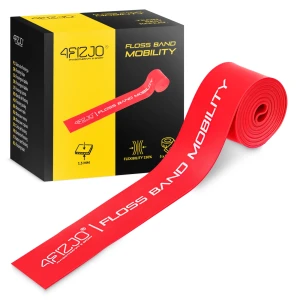 Pilates-Widerstandsband FLOSS BAND 1,5 mm, rot