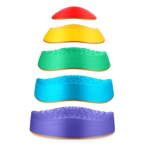 Sinnessteine für Kinder, 5er-Set.