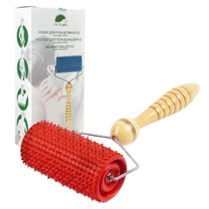 Akupunktur-Massageroller Lyapko 5,0, nickelfrei, rot