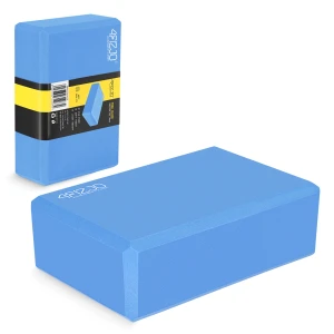 Yoga-Block aus Schaumstoff, blau
