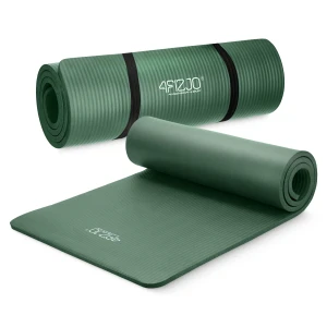 Yogamatte NBR 180 × 60 × 1 cm, salbeigrün