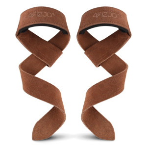 Posilovací trhačky na mrtvý tah Deadlift Straps červené