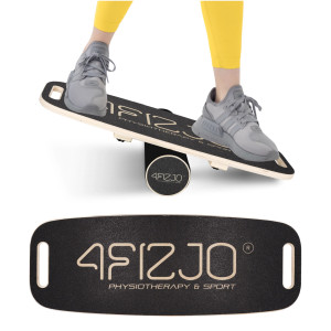 Dřevěná balanční deska TRICKBOARD