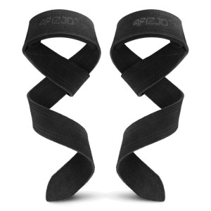 Posilovací trhačky na mrtvý tah Deadlift Straps červené