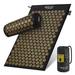 Akupresurní podložka polštářem hnědá