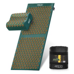 ERGO Akupresurní podložka s polštářem XL zelená