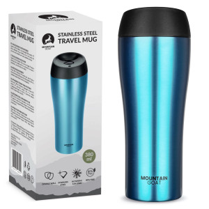 Termohrnek Mountain Goat TRAVEL 380 ml modrý