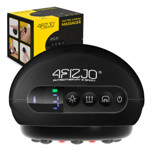 Elektrická masážní baňka černá