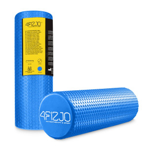 Masážnní válec s výstupky CARE+ 45 cm modrý