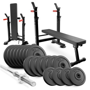 Kulturistická sada 120 kg