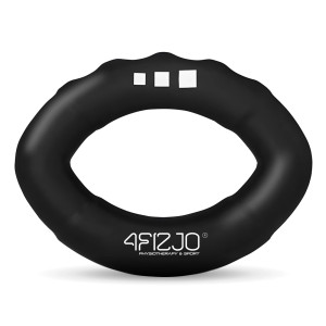 Silikonový posilovač zápěstí černý