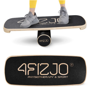 Dřevěná balanční deska TRICKBOARD